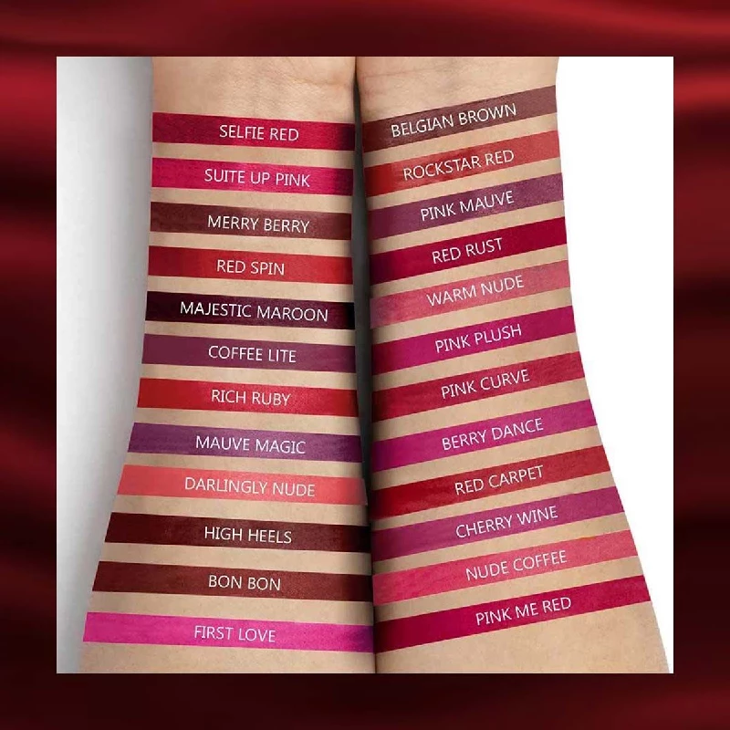 Insight Cosmetics Matte Lipstick, A2 Nude Coffee-5.webp